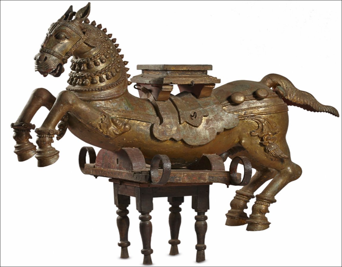 Bronze horse