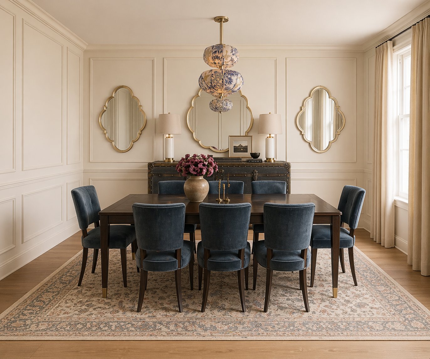 Open Storey dining interior — formal dining room