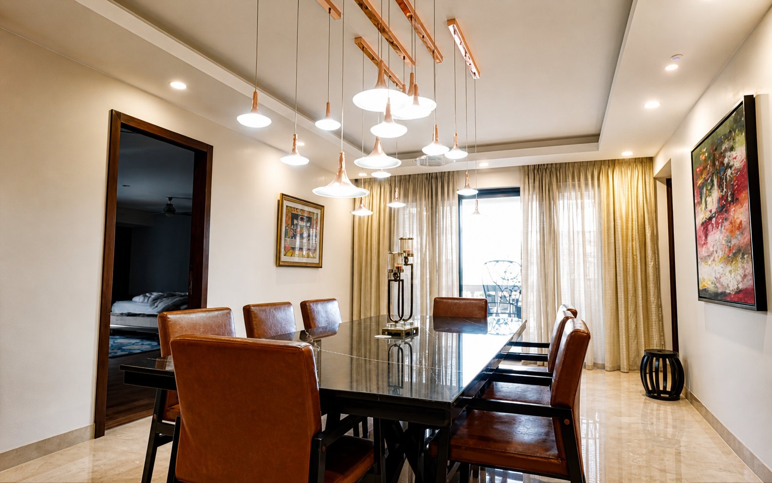 Open Storey dining interior — formal dining room detail